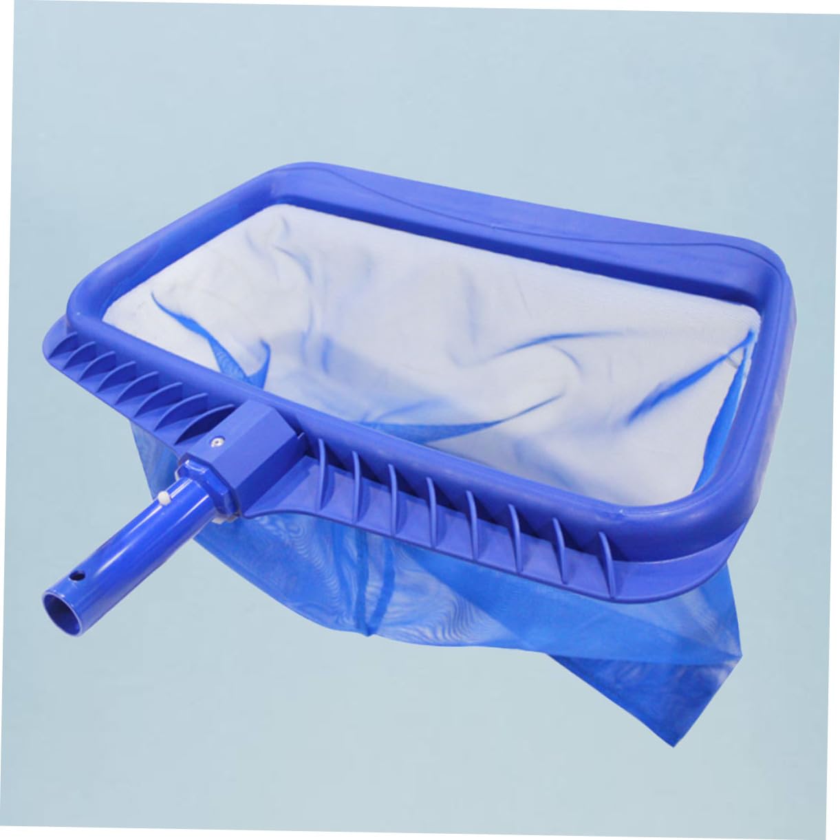 POPETPOP Malla Gruesa para Limpieza de Piscina Recoge y Residuos Accesorio Ligero para Estanques y Fuentes Herramienta para Limpiar Superficies y el Agua Limpia Color Azul