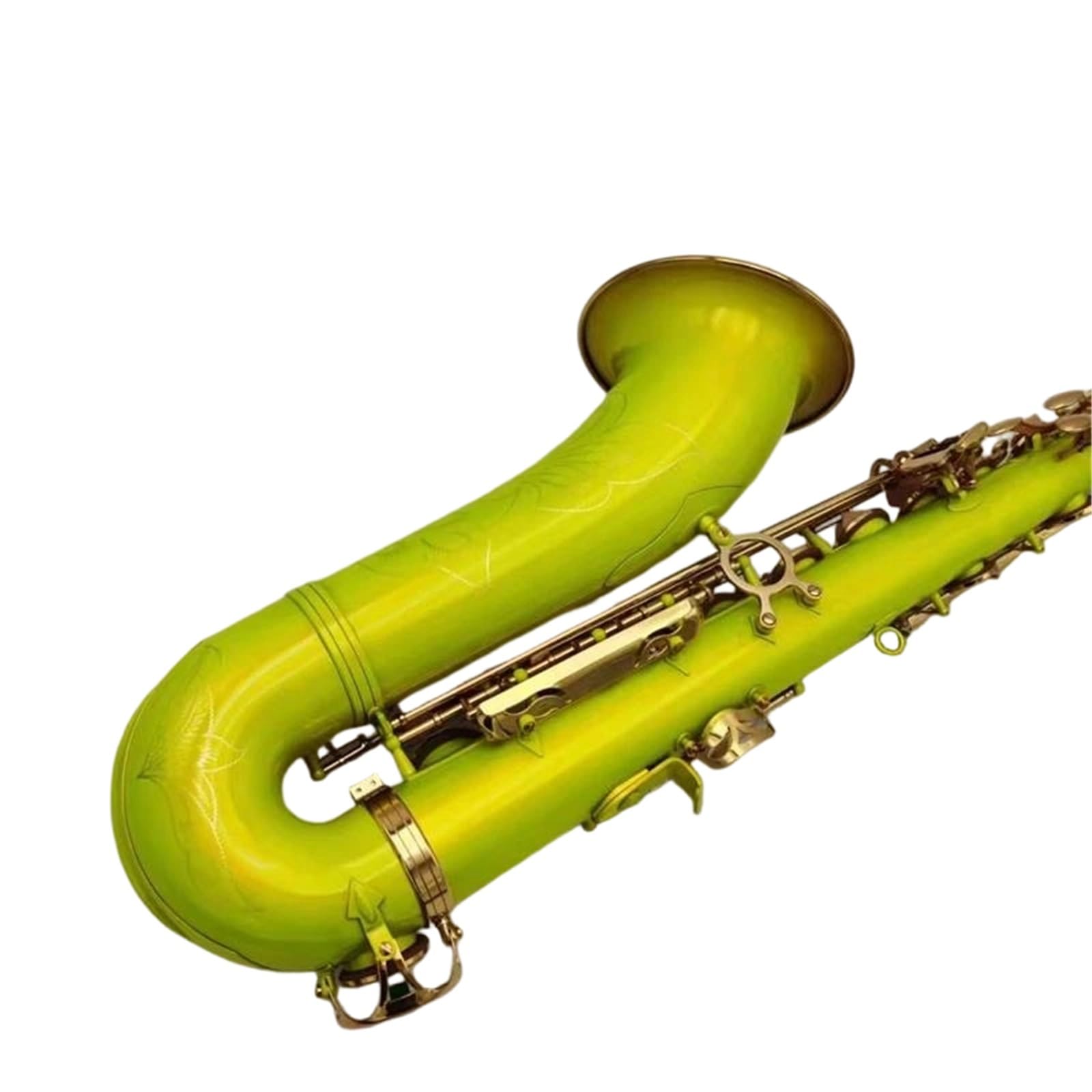 Saksofony Instrument Saksofon Tenorowy Z Futerałem I Wszystkimi Akcesoriami(3/4)