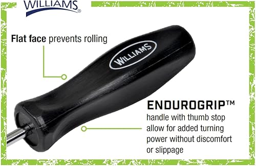 Miniatura 2 de Williams JHWSDR-30 Endurogrip Keystone Destornillador ranurado, 10 pulgadas