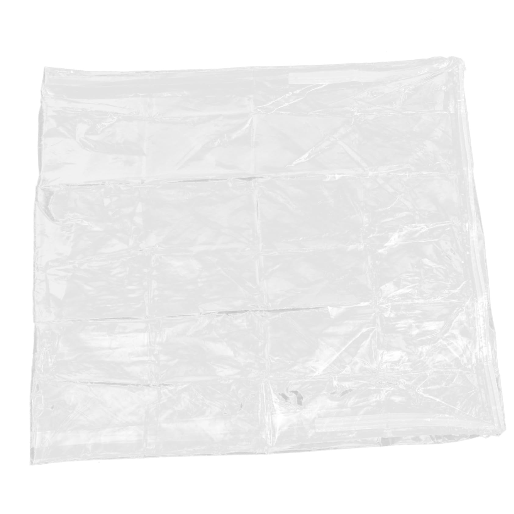 SOLUSTRE Zipper Mattress Cover Protector Breathable and Transparent Dust Encasement for Mattresses up to Height for Homes Boys and Girls Pets and Mothers