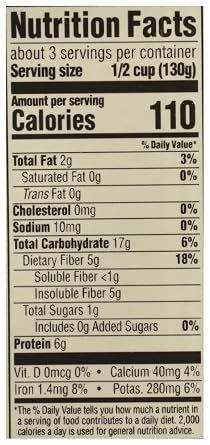 365 by Whole Foods Market, Organic Unsalted Garbanzo Beans, 13.4 Ounce