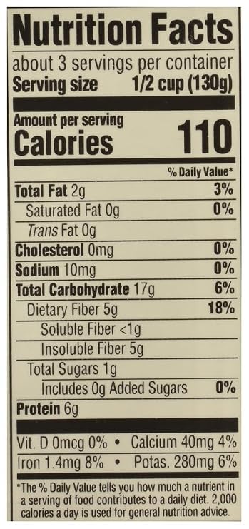 365 by Whole Foods Market, Organic Unsalted Garbanzo Beans, 13.4 Ounce