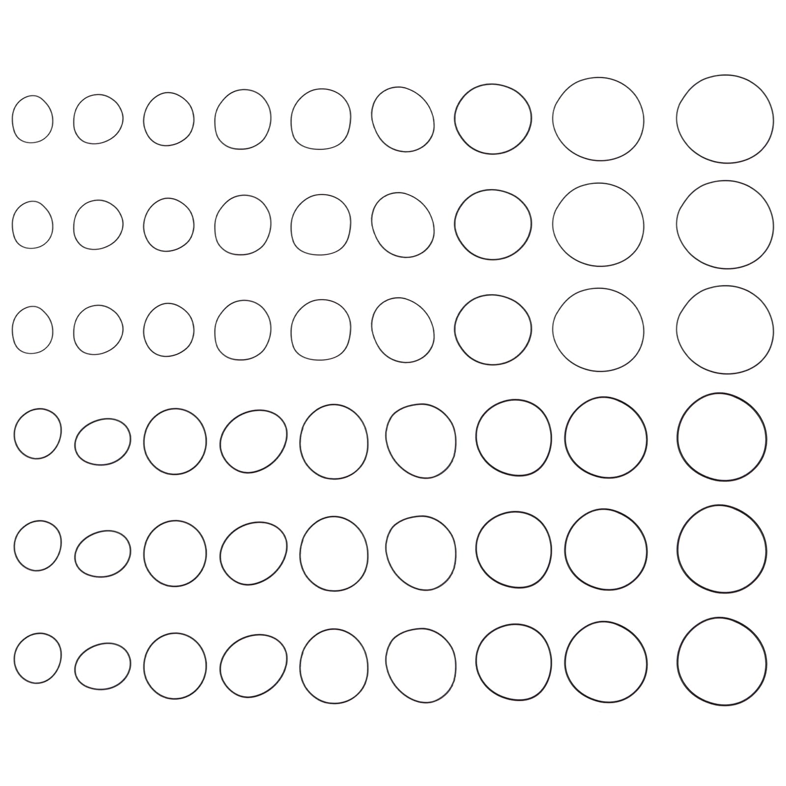 SG Store 198Pcs Watch Back Cover Seal Gaskets Set for Repairing Watches O Ring Rubber Seal