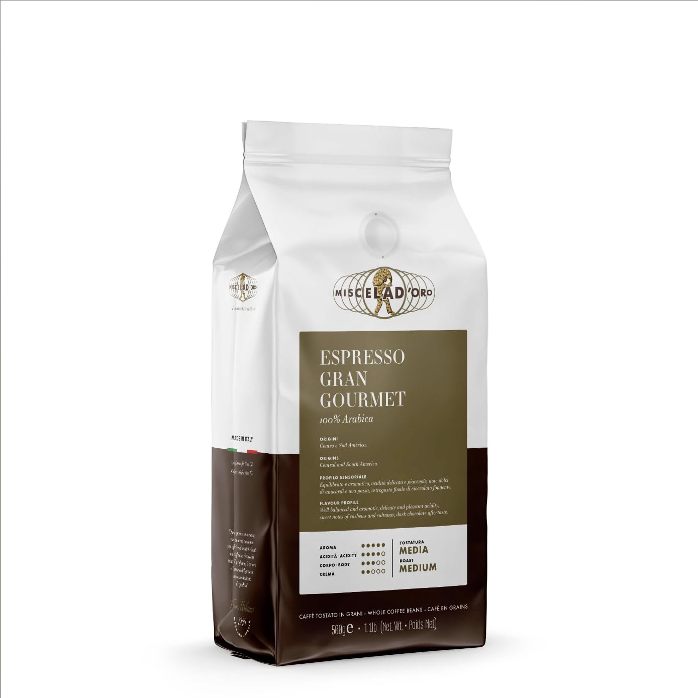 Miscela d'Oro Ekspresowe ziarna Gran Gourmet - opakowanie 500g