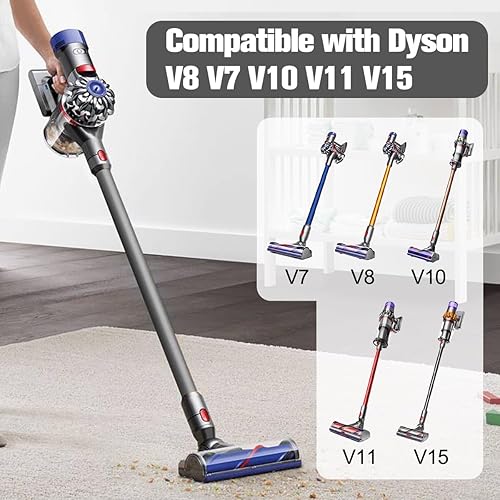 Miniatura 9 de Varita de extensión para aspiradora Dyson V7 V8 V10 V11 V15, varilla de liberación rápida, pieza de repuesto de 28.5 pulgadas, color naranja