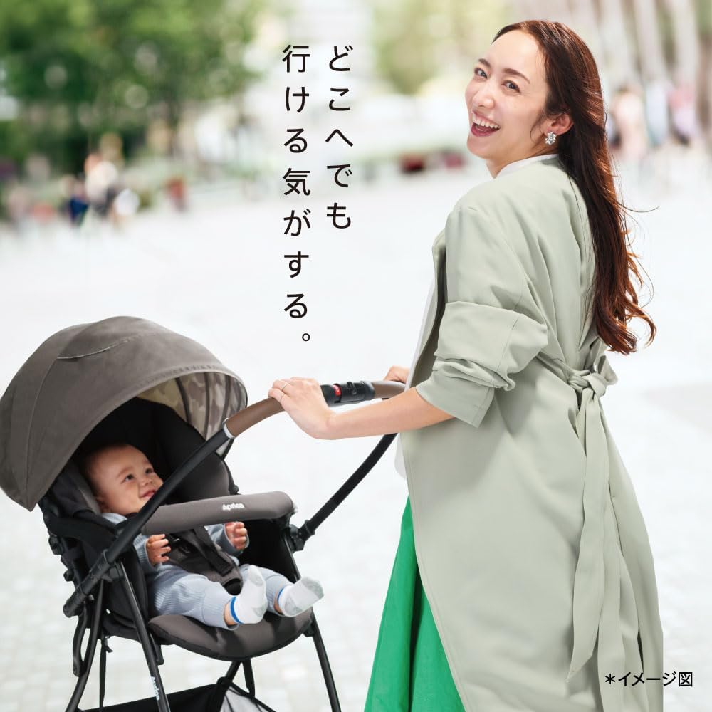 Aprica(アップリカ) A型ベビーカー ラクーナエアープラス 1か月～36か月まで 軽量 両対面 オート4輪 (ブルー) 【2024年モデル】 2202774