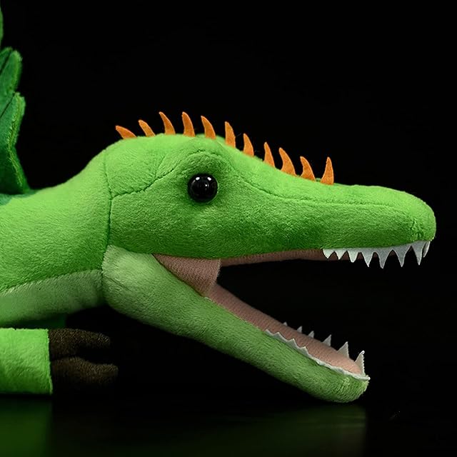 Foto 6 de 8 de Tiny Heart Spinosaurus - Dinosaurio de peluche realista, bonito y suave, regalo para niños y niñas, colección…