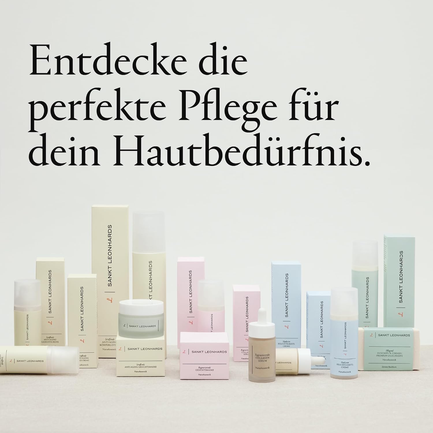 Hyaluron Set - mit Reinigungsmilch, Gesichtscreme & Booster Serum - mit wertvoller Bio-Molke aus Stuten- & Ziegenmilch & pflanzlichem Hyaluron - für Extra-Glow & Aufpolsterung