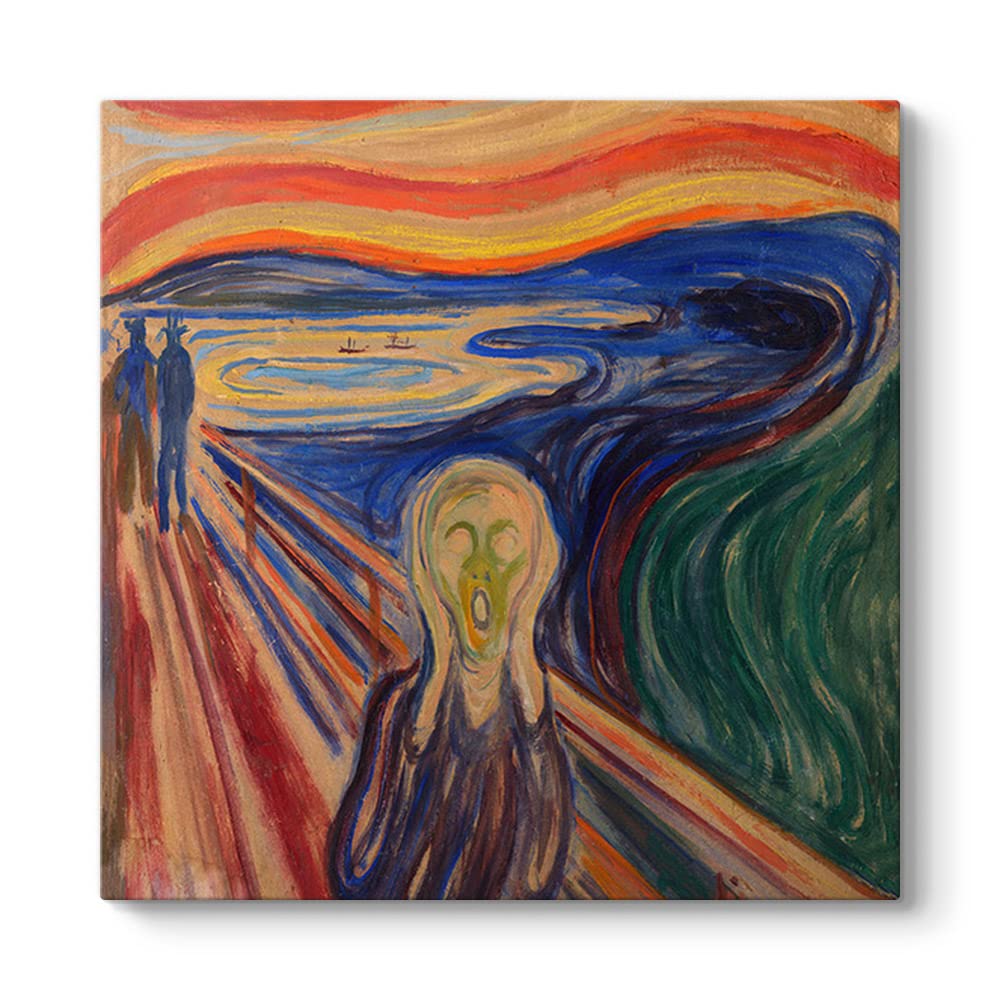 Edvard Munch - The Scream Çığlık Tablosu 100 x 100