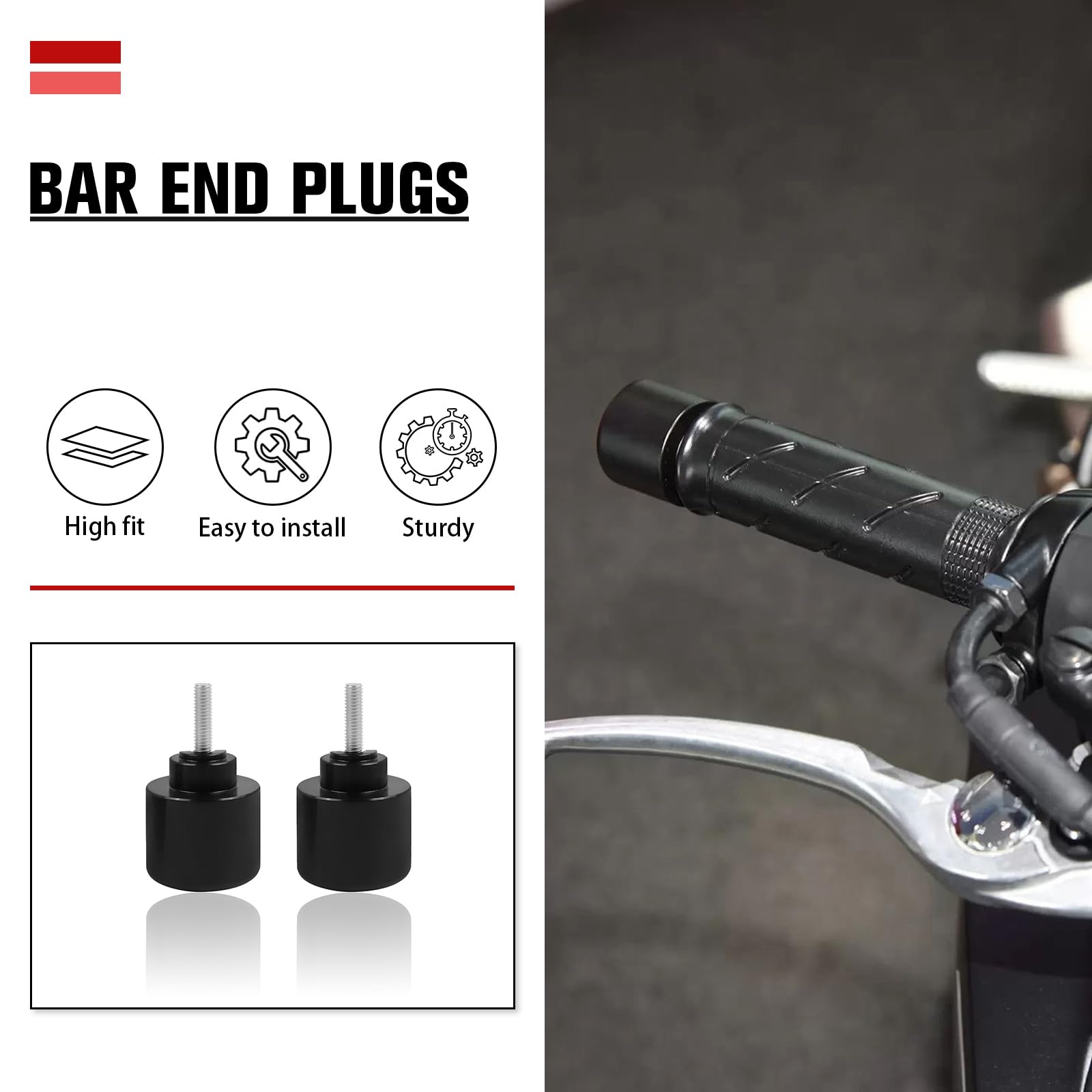 Disco Bar Ends Mountain Bike Bar Plugs Hvmp Motorcycle Bar Ends