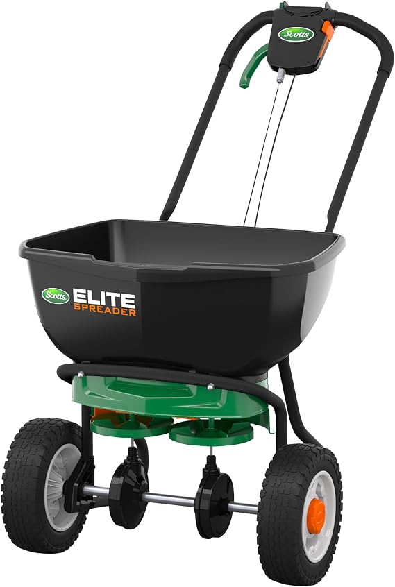 Scotts Elite Broadcast Spreader with EdgeGuard