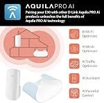D-Link AX3000 Mesh WiFi 6 Extendeur de portée, jusqu'à 13,999 ft2 pour une gamme plus longue, large compatibilité, port Ethernet Gigabit, booster de signal Internet, répéteur à double bande sans fil (E30)