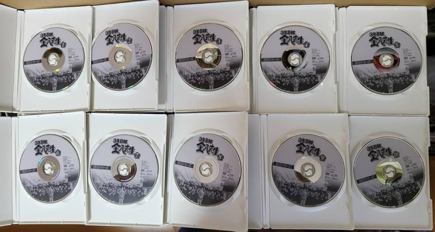 ケース付 3年B組金八先生 DVD 第6シリーズ全10巻 武田鉄矢 / 上戸彩