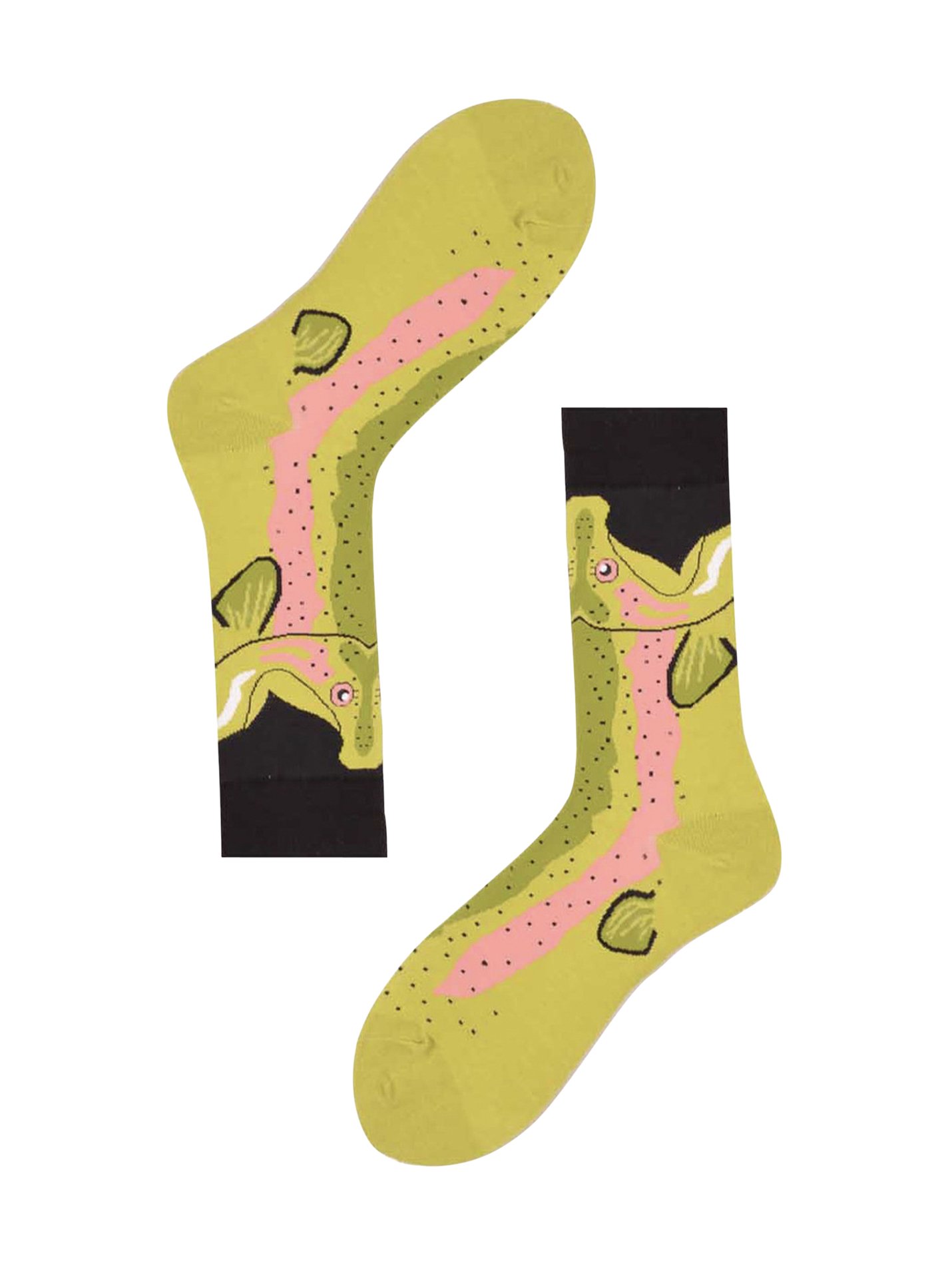 Real SicReal Sic Designer Casual Socks - Down South Design Socks - Combed Cotton and Lightweight