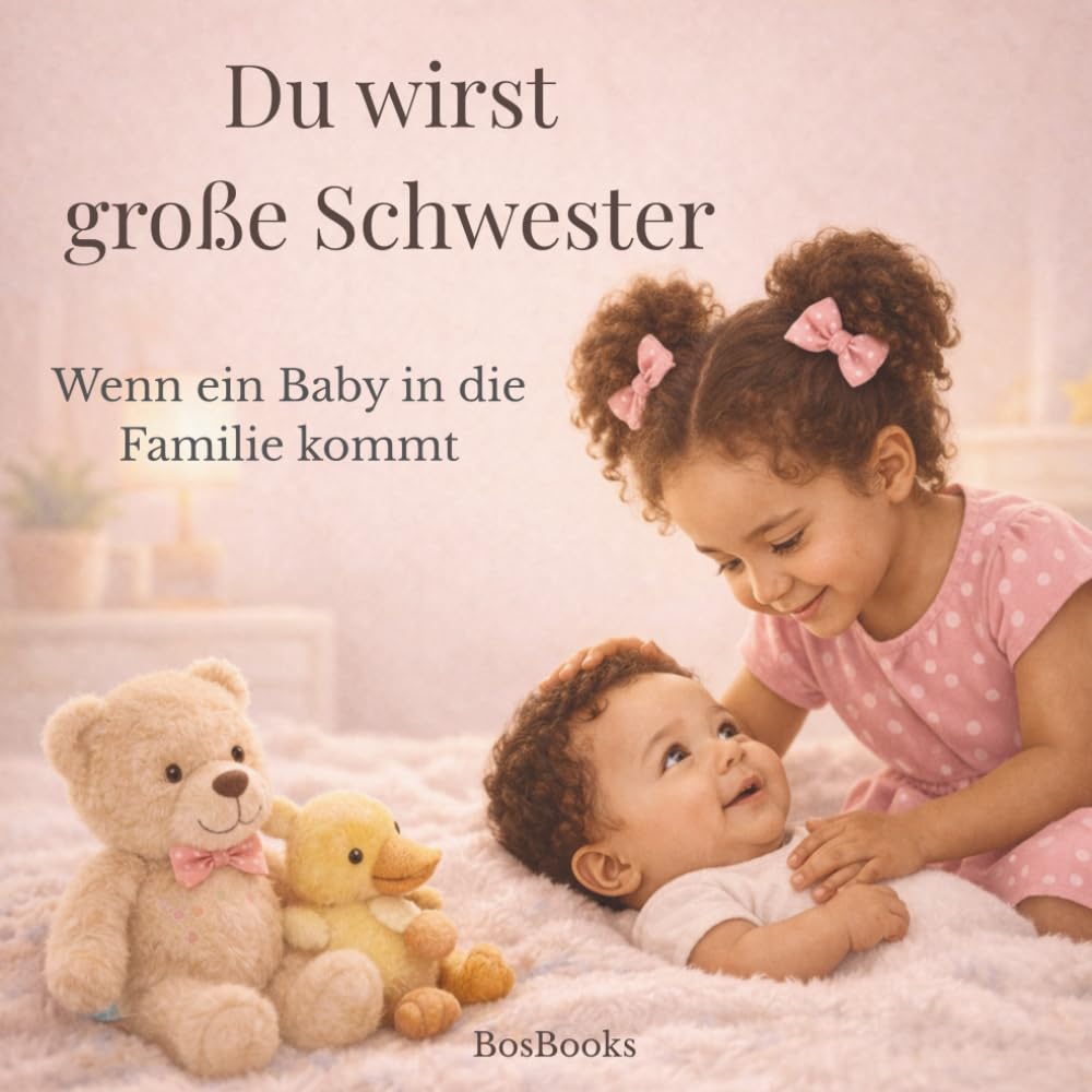 Du wirst große Schwester – Wenn ein Baby in die Familie kommt: Ein liebevolles Kinderbuch zur Vorbereitung auf ein neues Familienmitglied – für Kinder ab 3 Jahren