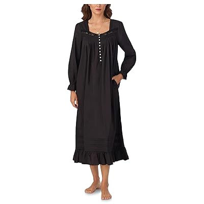 Eileen West Cotton Woven Lawn 50 Ballet Long Sleeve Nightgown Women