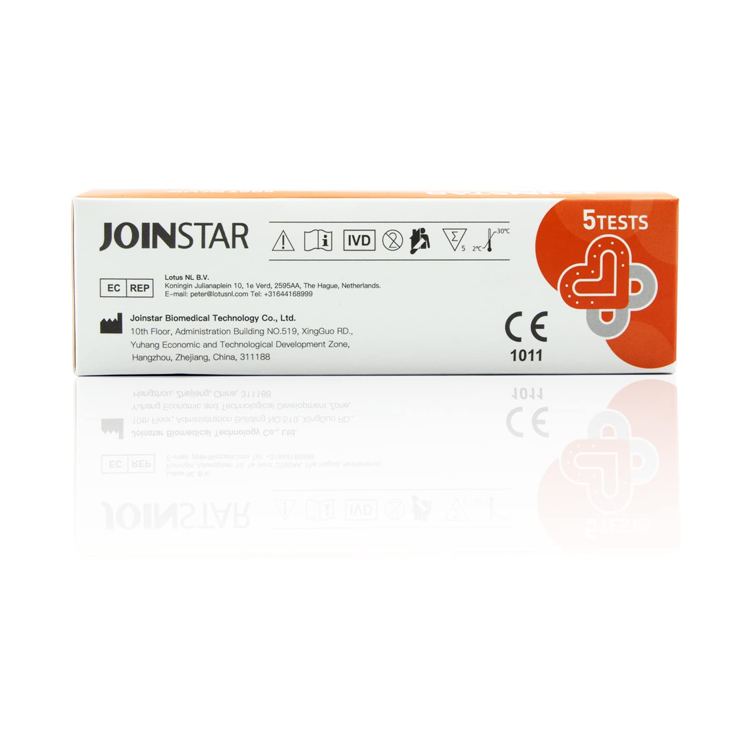 JOINSTAR Corona Schnelltest Covid 19 Antigen Schnelltest SARS-CoV-19 - 5 Tests
