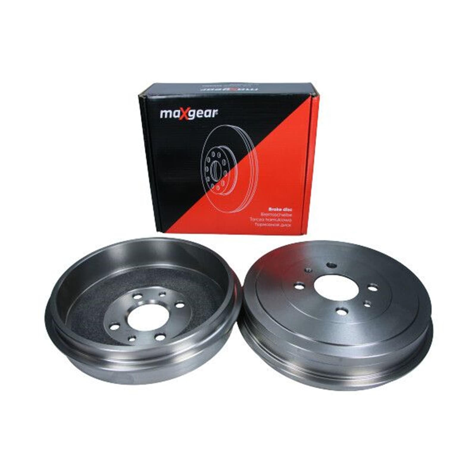 2X Maxgear 228mm Bremstrommeln hinten | 2x 19-2734 Kompatibel mit Bipper (aa_),bipper Tepee,nemo Großraumlimousine,nemo Kasten/großraumlimousine (aa_)