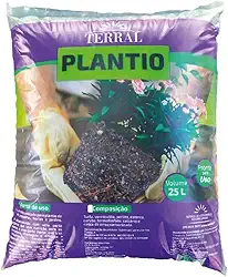 Substrato Terral Plantio Pronto para Uso 25 Litros
