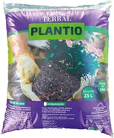 Substrato Terral Plantio Pronto para Uso 25 Litros