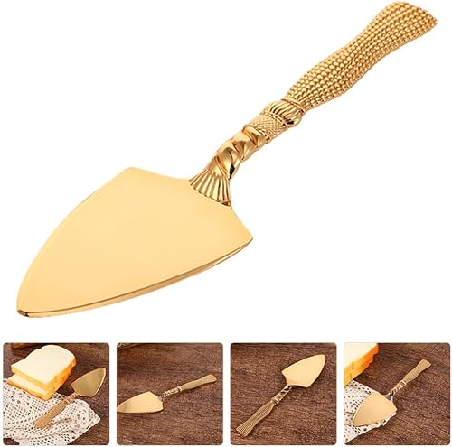 Miniatura 8 de Cabilock Exquisita pala para tartas estilo europeo espátula para hornear práctica pala pizza herramienta para servidores