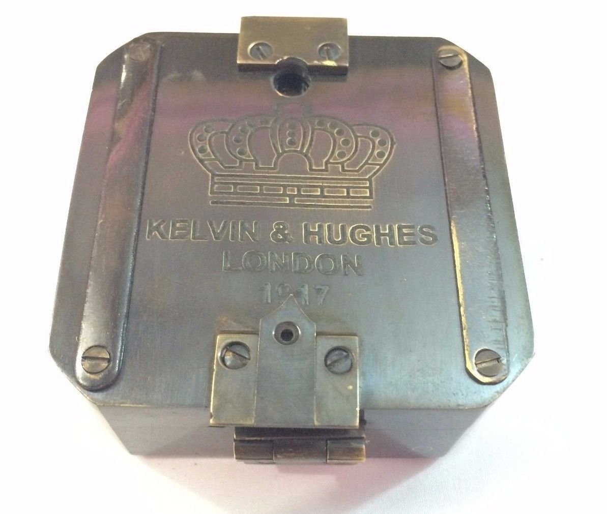 Max Engineering 3" Nautical Brass Antique Maritime Brass Brunton Compass/Geological Compass