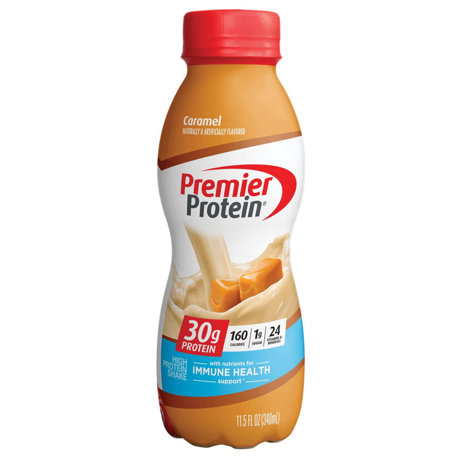 Photo 3 of Premier Protein 30g Protein Shake, Caramel, 11.5 fl oz Caramel 11.5 Fl Oz (Pack of  8 mixed flavours exp 07 -2024  