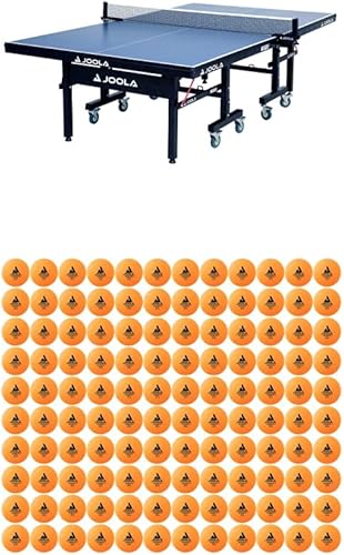 JOOLA Inside 25mm Table Tennis Table with Net Set + JOOLA Training 3 Star Table Tennis Balls