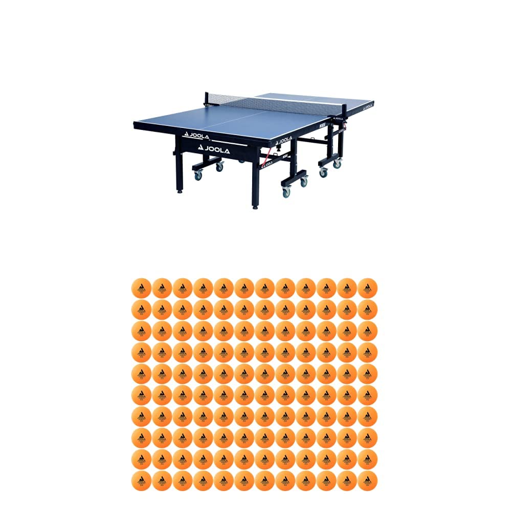 JOOLA Inside 25mm Table Tennis Table with Net Set + JOOLA Training 3 Star Table Tennis Balls
