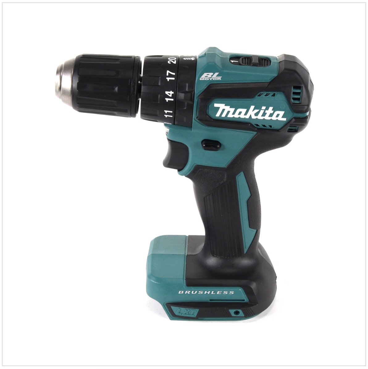 Makita DHP 483 Z akumulatorowa wiertarko-wkrętarka udarowa, 18 V, 40 Nm, bezszczotkowa Solo – bez akumulatora, bez ładowarki
