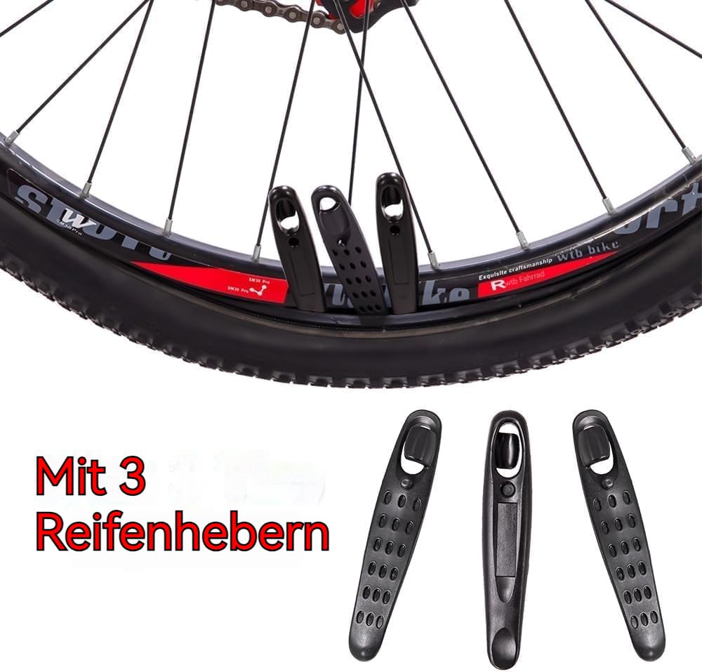Fahrrad Montageständer für E-Bikes & MTB – 30kg Traglast – Stabiler Reparaturständer aus Aluminium, 360° Drehbar, Höhenverstellbar bis 170cm mit Werkzeugablage
