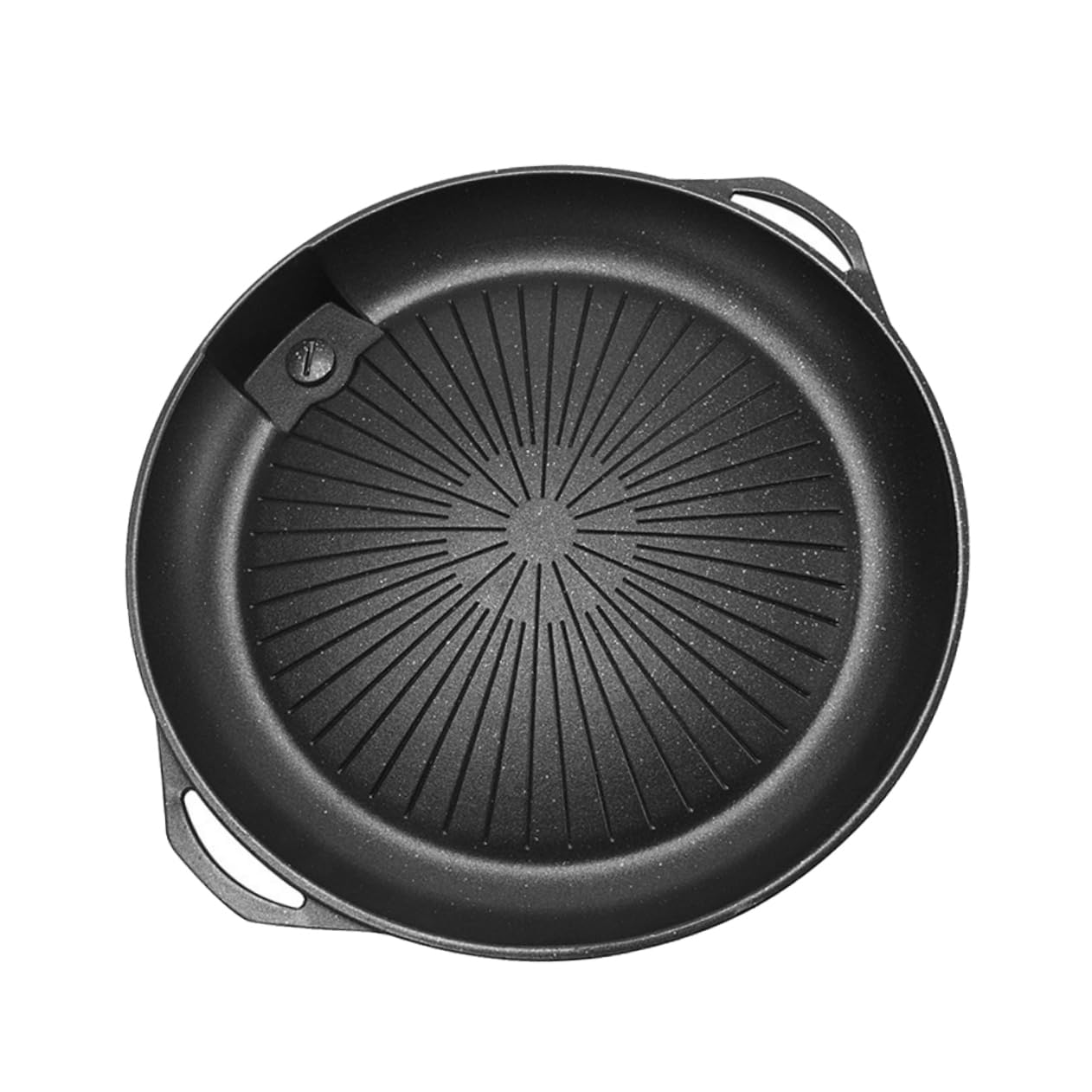 Levemolo Medical Stone BBQ Plate Portable Grill Griddle Roasting Tool Non-Stick Fry Pan Outdoor BBQ Accessories