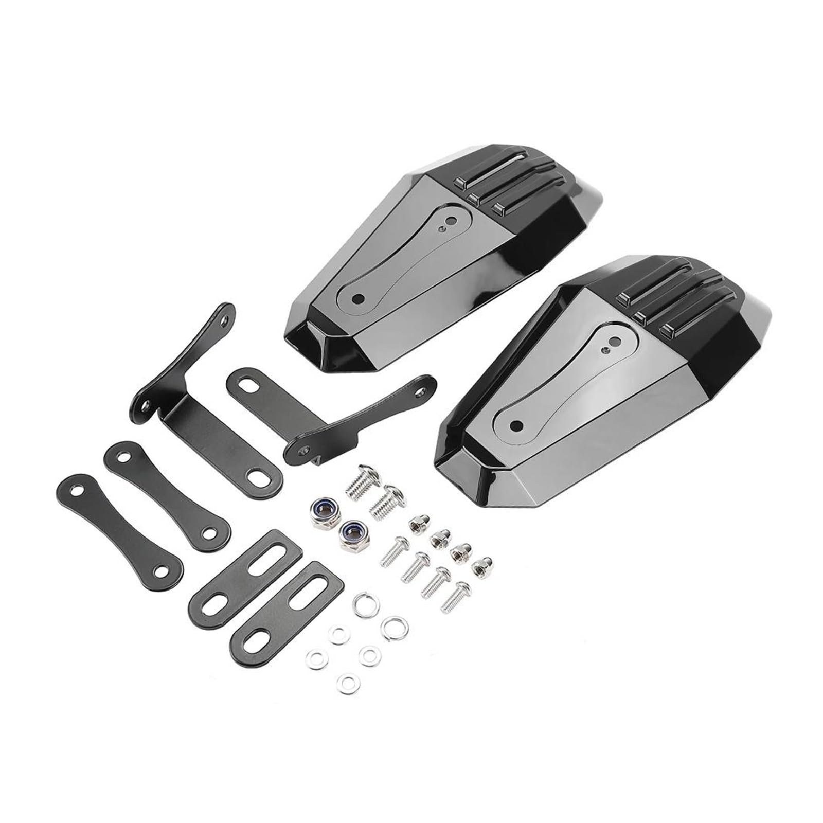 Handschutz Für Vespa GTS 300 Motorrad Handprotektoren Griffschutz Handprotektoren Protektor Motorrad Handschützer(Schwarz)