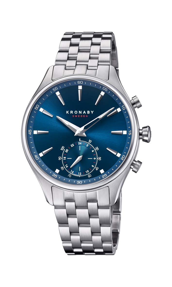 KronabyS3119/1 Men's Blue Sekel Hybrid Smartwatch