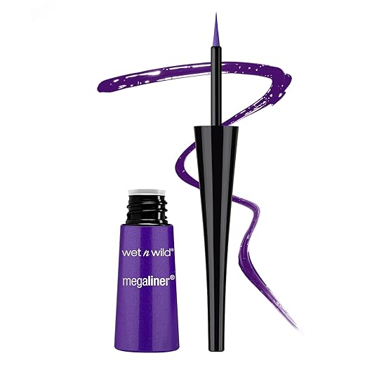 Delineador De Olhos - Megaliner Liquid Eyeliner - Electric Purple