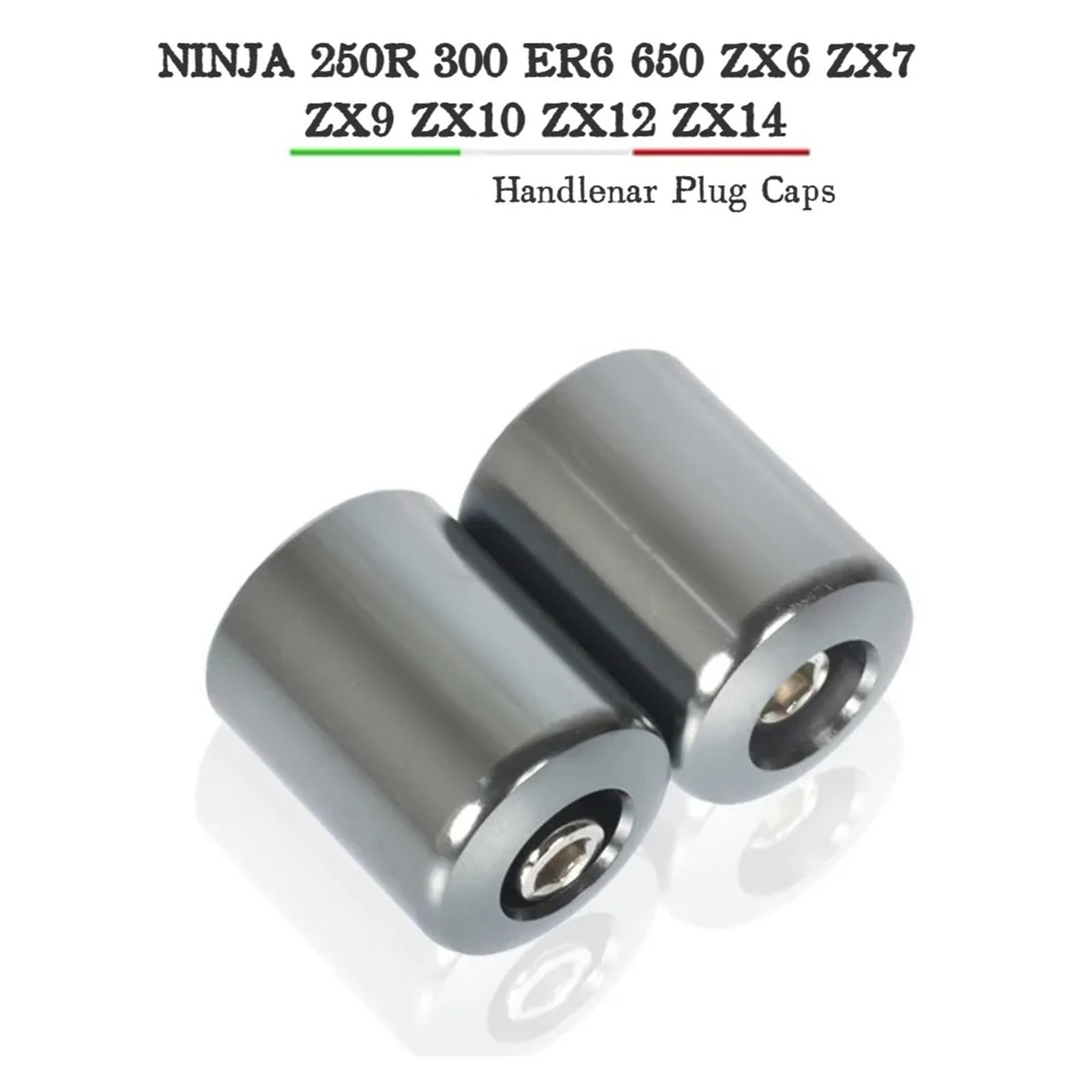 bar end Terminali Manubrio Moto Per Ka&was&aki Per Ninja 250R 300