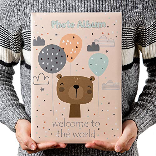 Edian Memo Photo Album 4X6 300 Photos, Family Baby Kids Cute Photo Album With Writing Space #TOP5