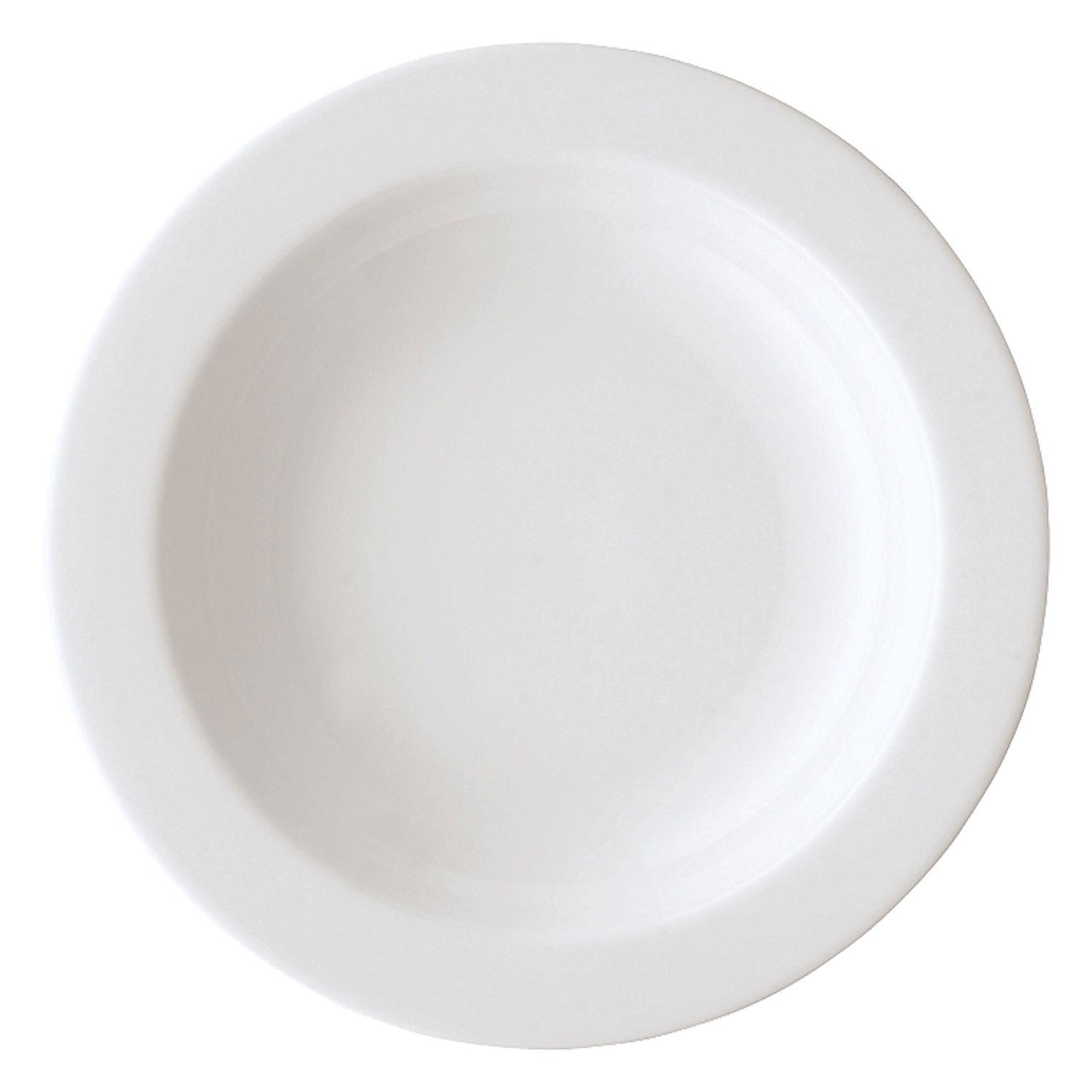 Arzberg FA 41382-800001-10123 - Juego de Platos hondos (6 Unidades, 23 cm, 4 Unidades, Acero Inoxidable), Color Blanco