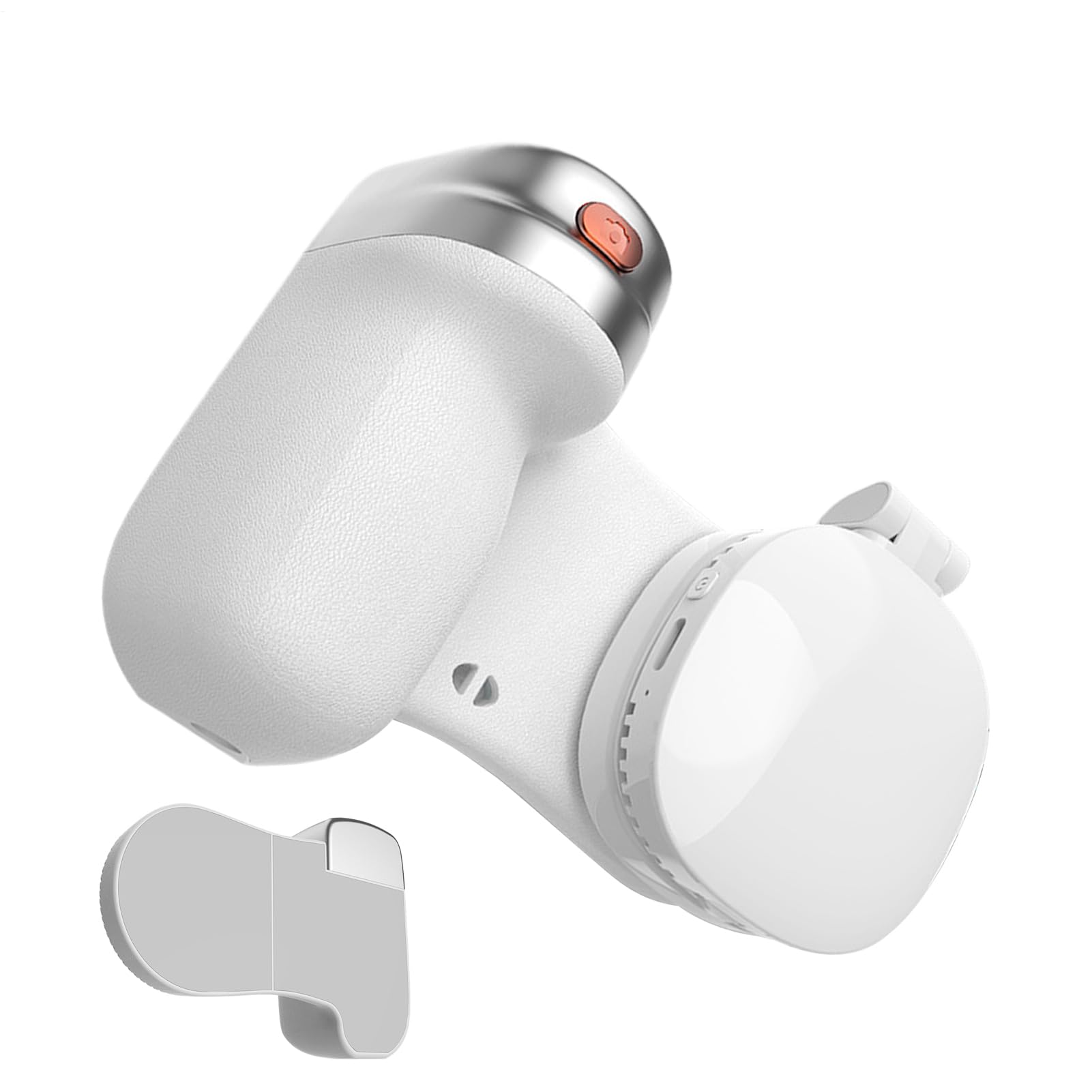 Maniglia Della Fotocamera Del Telefono Cellulare Supporto Selfie Magnetico Rotante | Manico Grip con Luce Per Vlogging Feste Studio Palestra