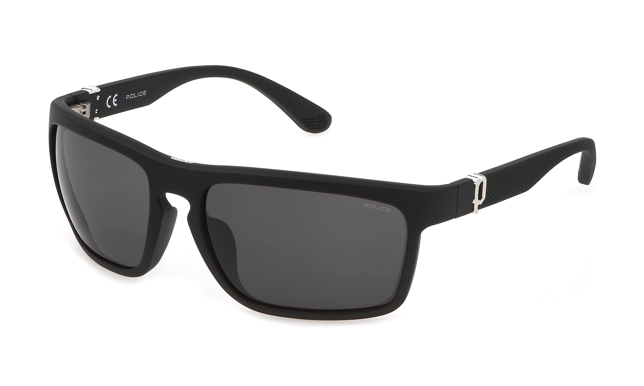 Police Unisex Matt Black Men's Sunglasses Splf63 Beyond 2, 63