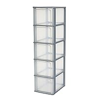 Iris Ohyama Cassettiera in Plastica, Portaoggetti