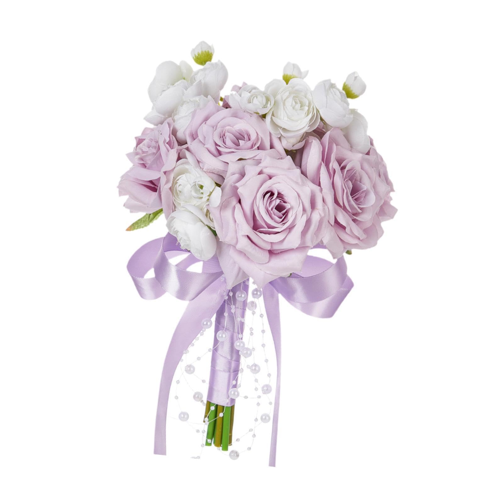 TWISAXC Elegant Wedding Bouquet For Bride Stunning Silk Flower Arrangement Outdoor Weddings And Events With High Color Saturation And Beautiful Appearance Wedding Bouquet For