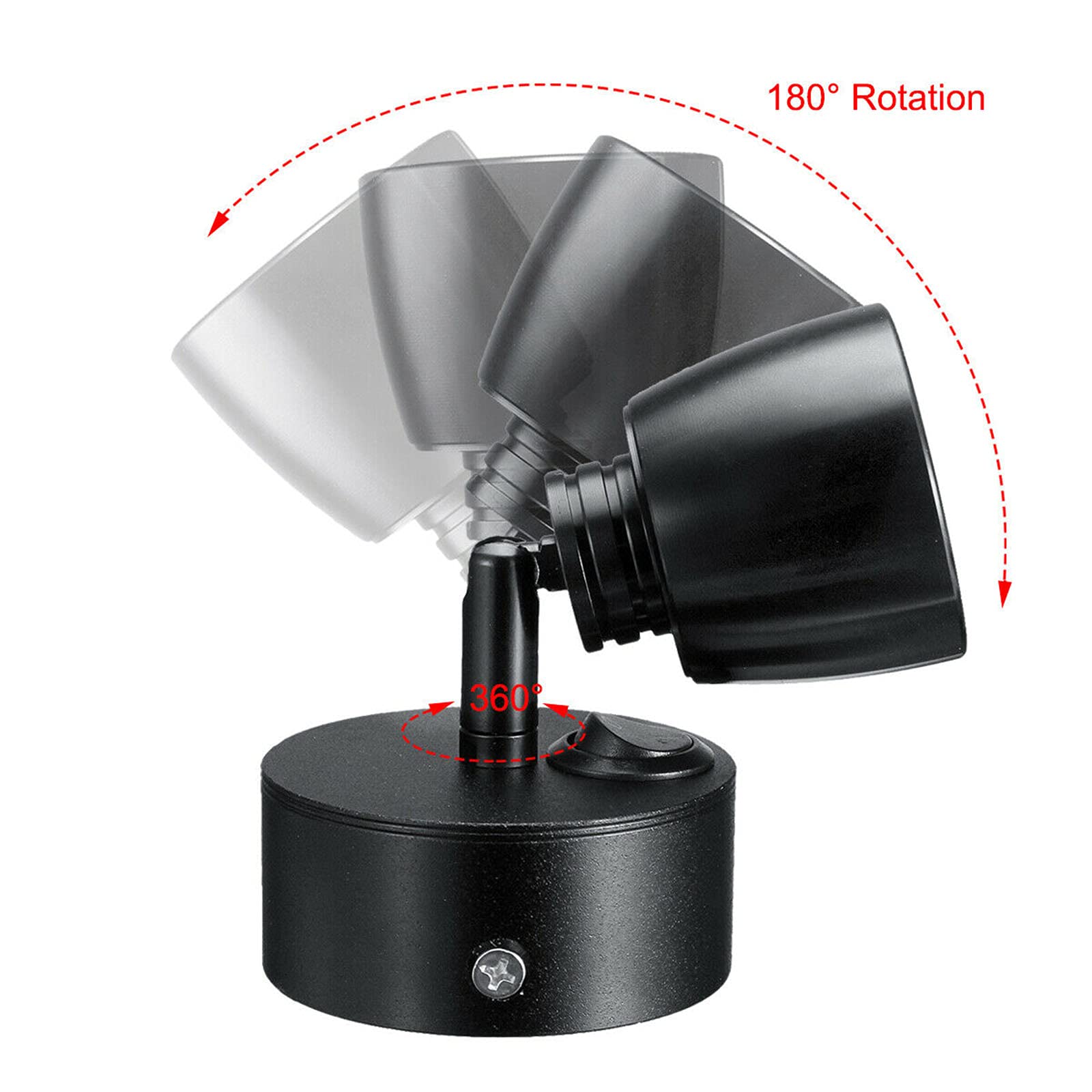 Spot Lecture LED READY SW-2 12V - Interrupteur Marche/Arrêt - Pour Camping-car, Bateau - Lumière Blanche 6000K
