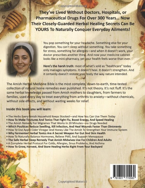 The Amish Herbal Medicine Bible: [3 in 1] A Collection of 300+ Years Old Home Remedies, Healing Tinctures, and Herbal Cures Passed Down for Generations to Naturally Deal With Everyday Ailments - Image 2