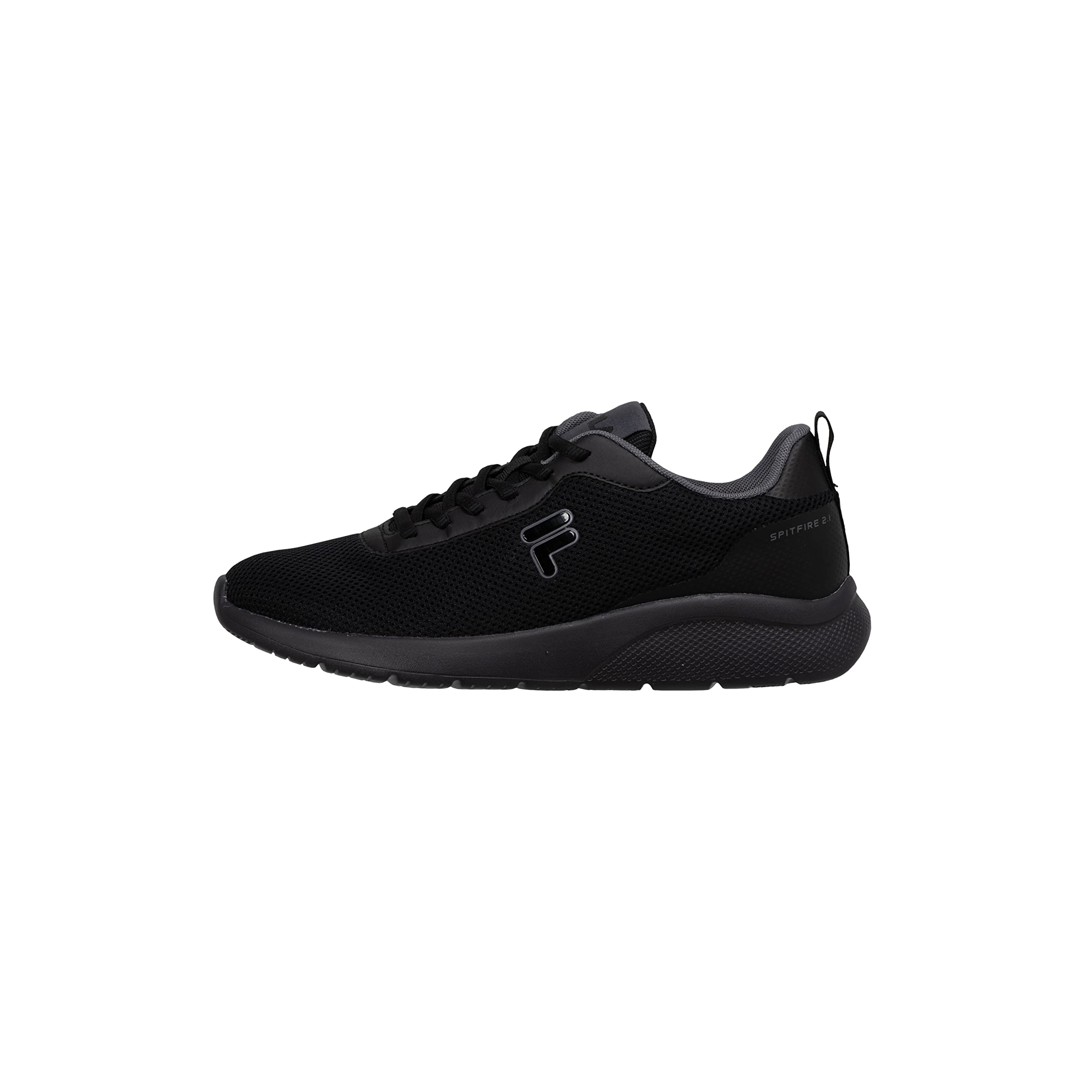 Fila Men's Spitfire Running Shoe, Black Phantom, 9 UK