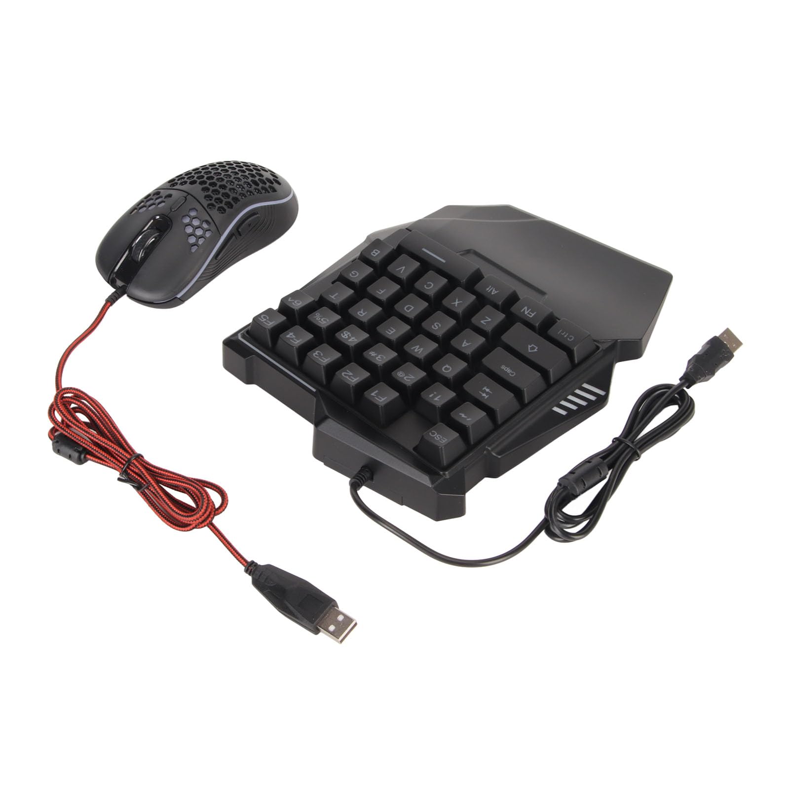Sxhlseller Set di Convertitori Mouse Tastiera Cablati Silenziosi | Adattatore Plug and Play per Giochi FPS