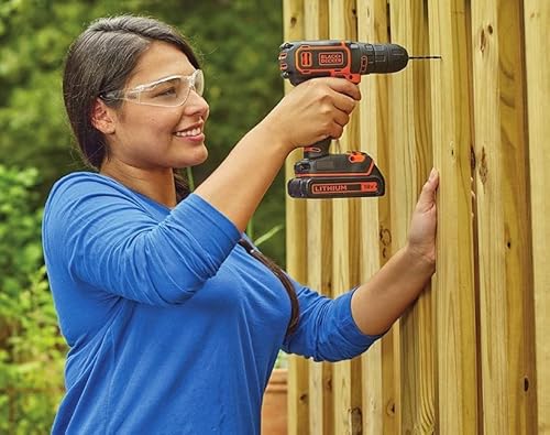 +DECKER Perceuse à Percussion Sans Fil 18 V BDC718AS2F QW avec 80 Accessoires 2 Batteries 1 Malette Métal - vue 7