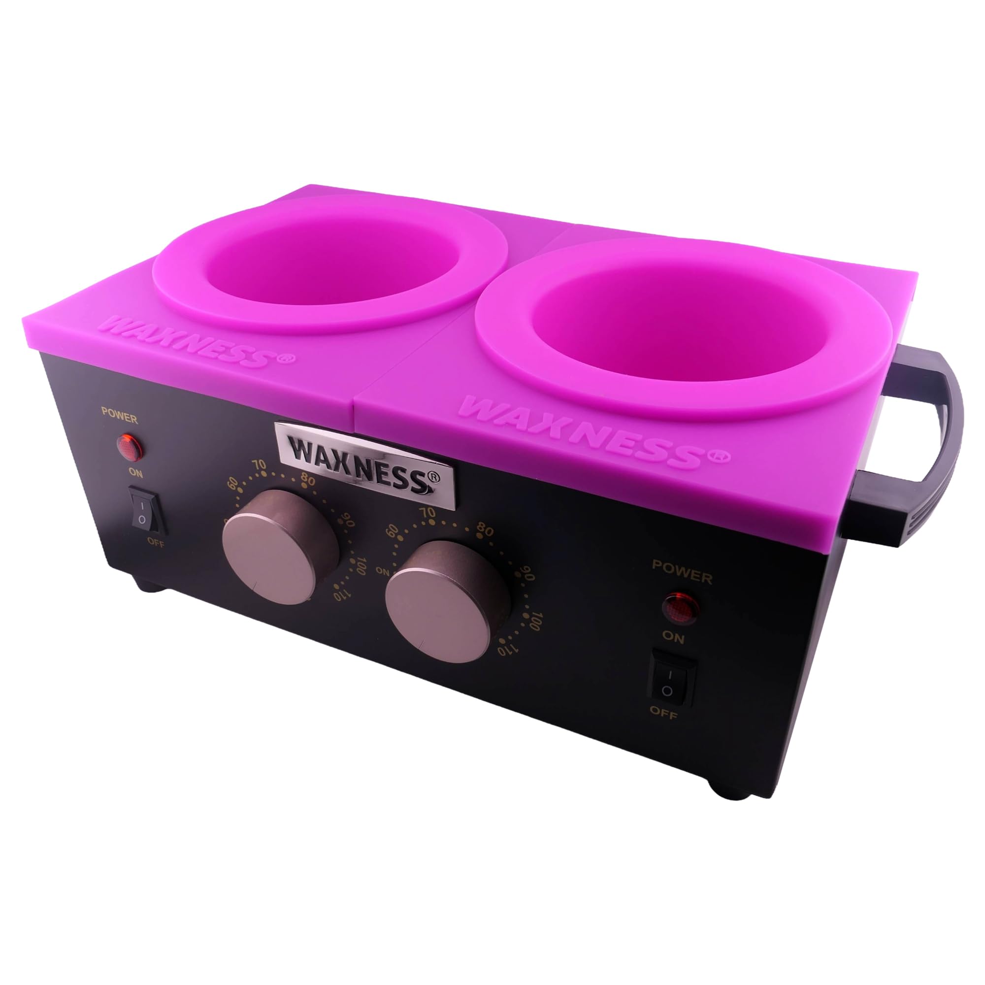 Waxness Scaldacera professionale doppio WN-5002 E Black Elite Series 2 X 1 lb 2 anni di garanzia