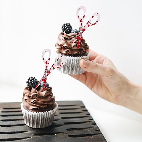 Miniatura 8 de Baluue 24 tarjetas envolventes para tartas, ojos de caramelo para decorar pasteles, ramequín, envoltura de bolas, envoltura de muffins, festival,