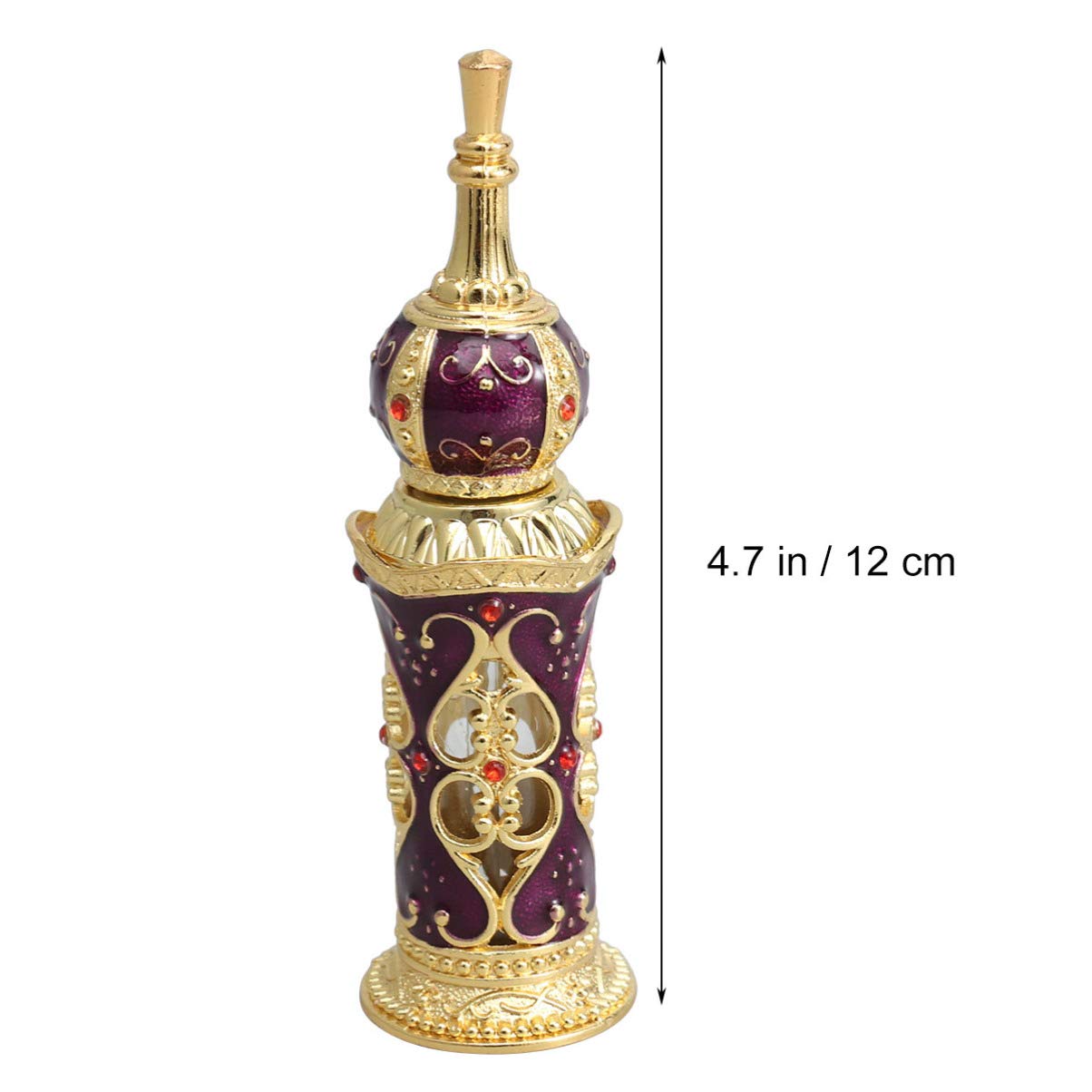FRCOLOR 3st Weihwasserflasche Leere Flasche Mit Ätherischen Ölen Duftflakons Aus Kristall Parfümflaschen Leer Autodüfte Für Frauen Antike Parfümflakons Reisen Aromatherapie-flasche Glas